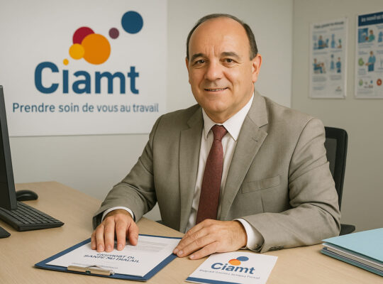 Philippe Goj, président du CIAMT, expert en santé au travail et prévention en entreprise