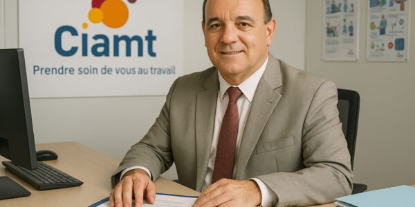 Philippe Goj, président du CIAMT, expert en santé au travail et prévention en entreprise